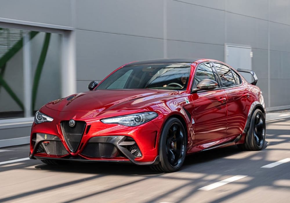 Alfa Romeo Giulia Quadrifoglio tuning parts