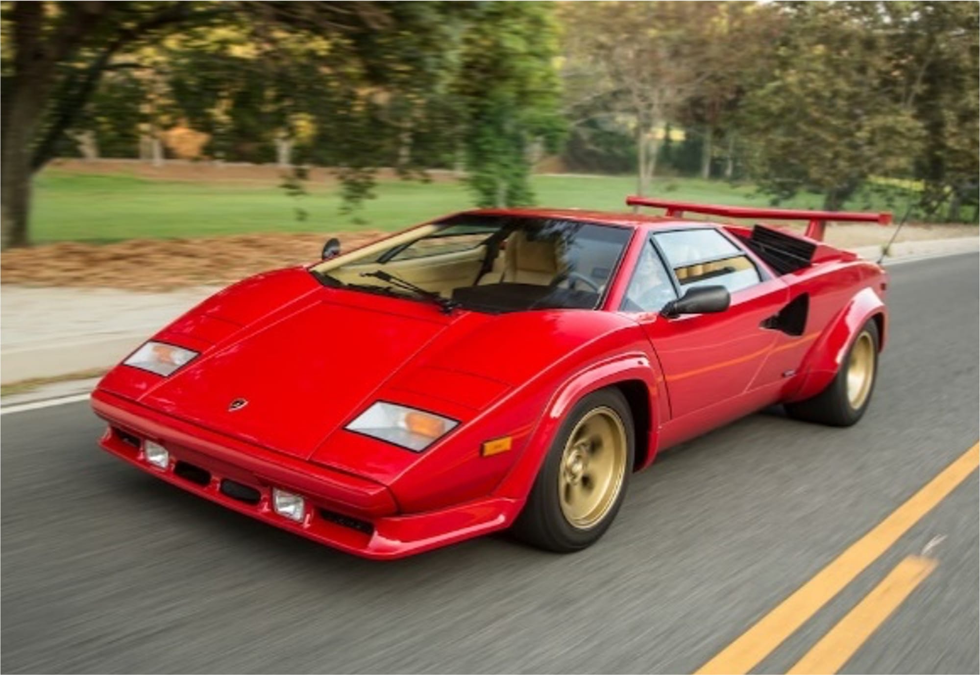 Lamborghini Countach tuning parts