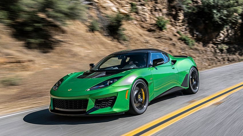 Lotus Evora tuning parts
