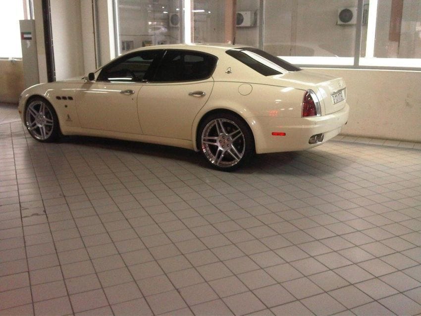 Fitted with Novitec NM3 Silver Wheels
