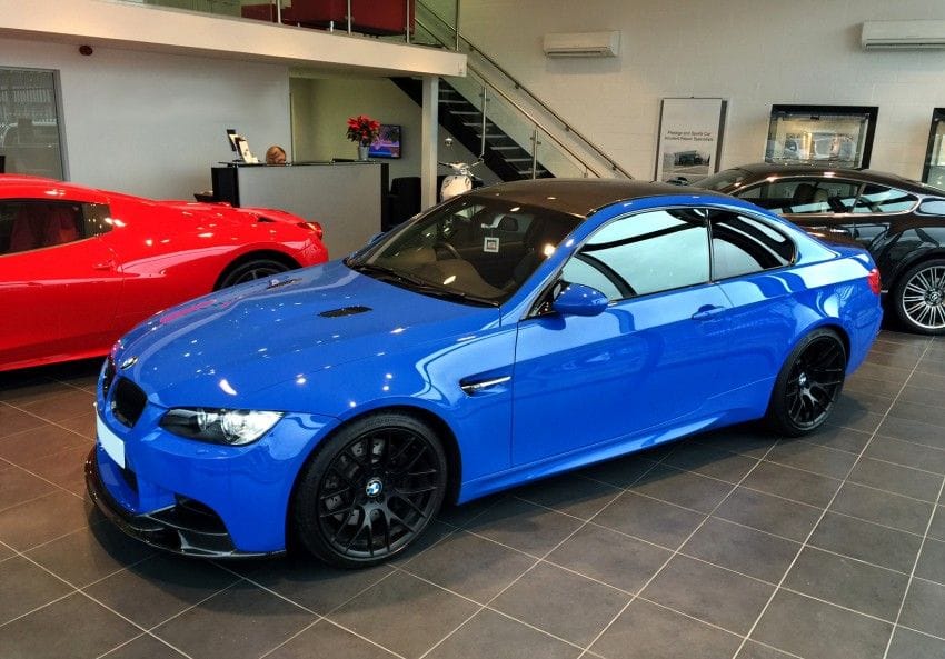 Fitted with Vorsteiner GTS-V Front Spoiler