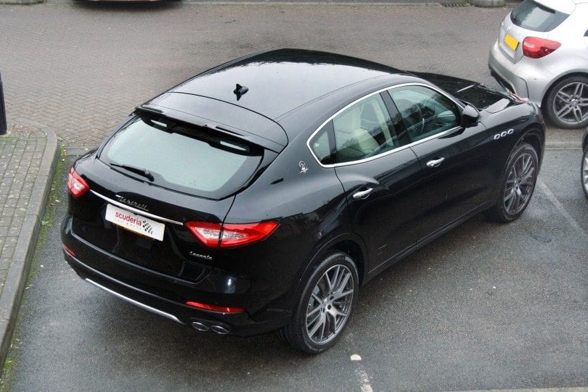 A brand new Maserati Levante supplied by our car sales department