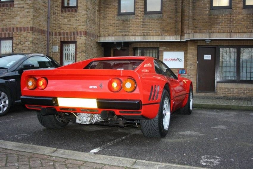 Fitted with Scuderia commissioned Capristo Exhaust
