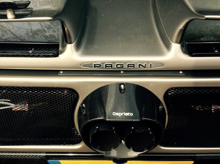 Fitted with first in the world, Scuderia specially commissioned Capristo sports exhaust