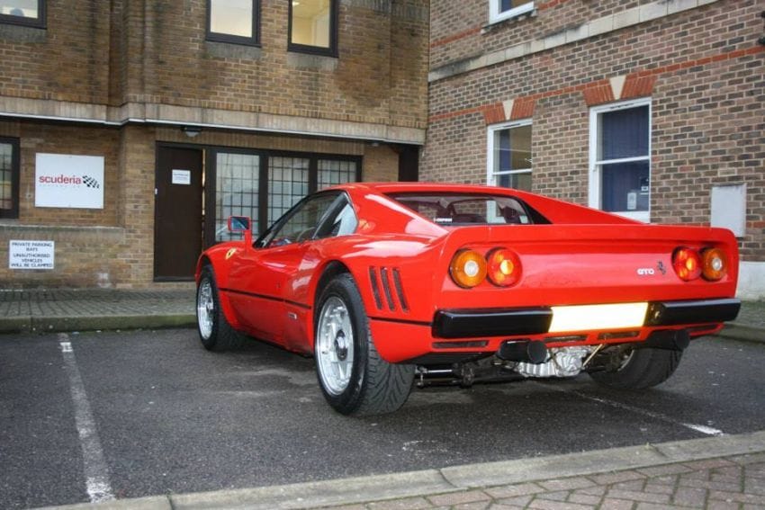 Fitted with Scuderia commissioned Capristo Exhaust